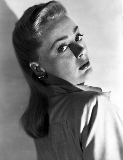 Annelle Hayes on a Ruffled Dress sitting Portrait Photo Print - Item # VARCEL699825