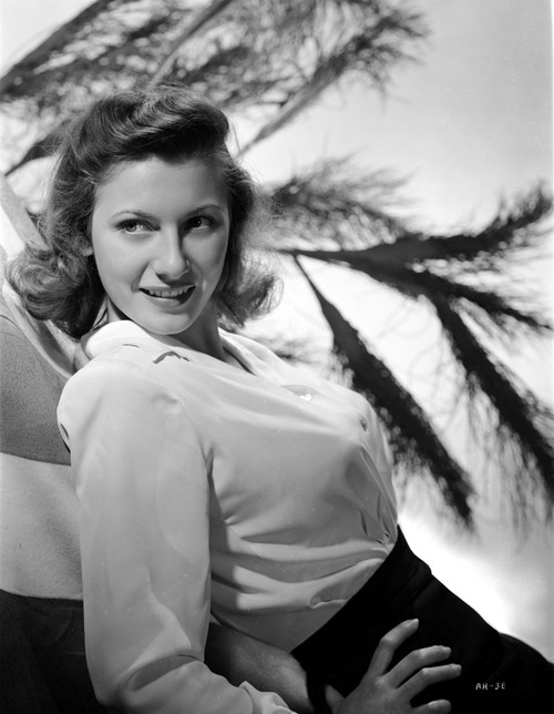 Annelle Hayes on a Long Sleeve Leaning Portrait Photo Print - Item # VARCEL699844