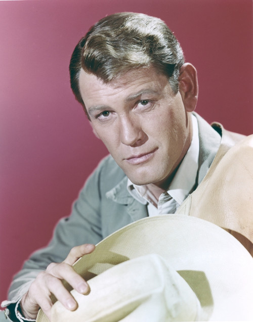 Earl Holliman Portrait in Red Background Photo Print - Item # VARCEL699872