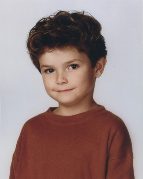 Hope & Gloria Portrait of Boy in Red Sweater Photo Print - Item # VARCEL699904