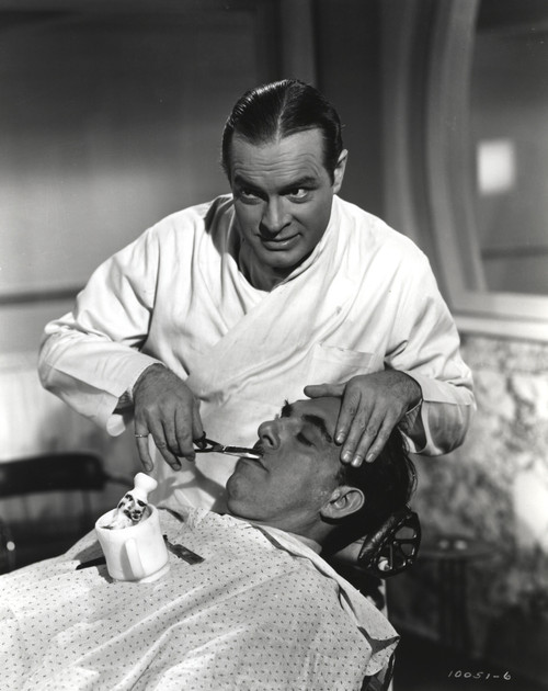 Bob Hope Performing Hair Cut Portrait Photo Print - Item # VARCEL699918