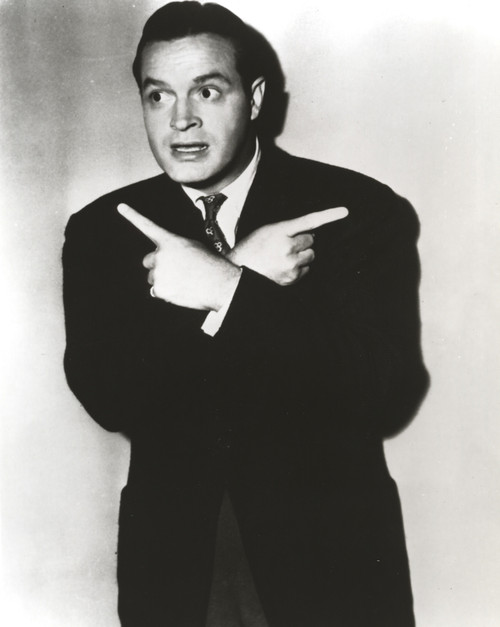 Bob Hope Pointing Fingers Pose wearing Tuxedo Photo Print - Item # VARCEL699943