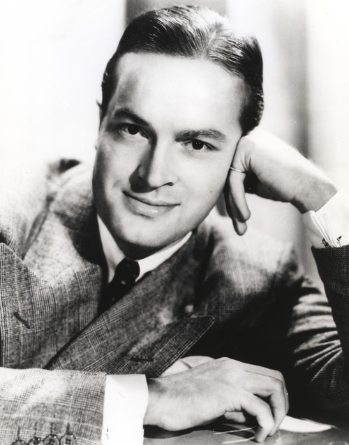 Bob Hope Head Leaning on Hand wearing Formal Coat Portrait Photo Print - Item # VARCEL699984