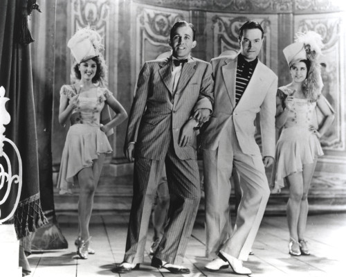 Bob Hope Dancing wearing Formal Suit with Group Photo Print - Item # VARCEL700015