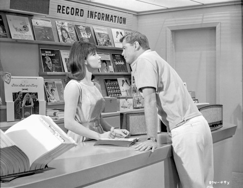 Palm Springs Weekend Couple Facing Each Other in Classic Photo Print - Item # VARCEL700001