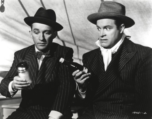 Bob Hope Seated with Man, wearing Tuxedo with Hat Portrait Photo Print - Item # VARCEL700032