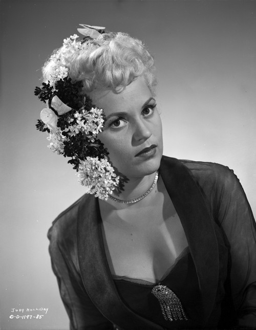 Judy Holliday with a Hair Dressed Portrait Photo Print - Item # VARCEL700031