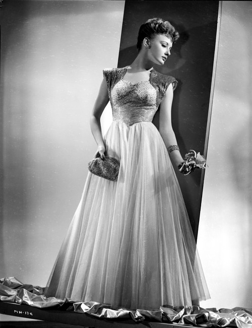 Martha Holliday on a Dress standing Portrait Photo Print - Item # VARCEL700108