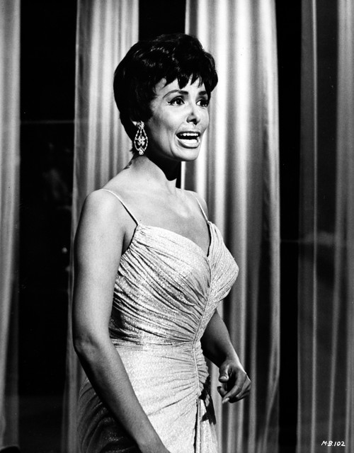 Lena Horne Candid Shot Portrait in Black and White Photo Print - Item # VARCEL700112