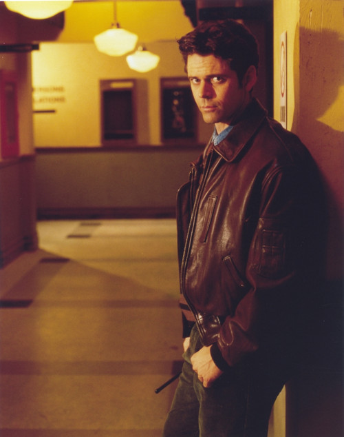 Portrait of Thomas Howell in Brown Leather Jacket Photo Print - Item # VARCEL700166