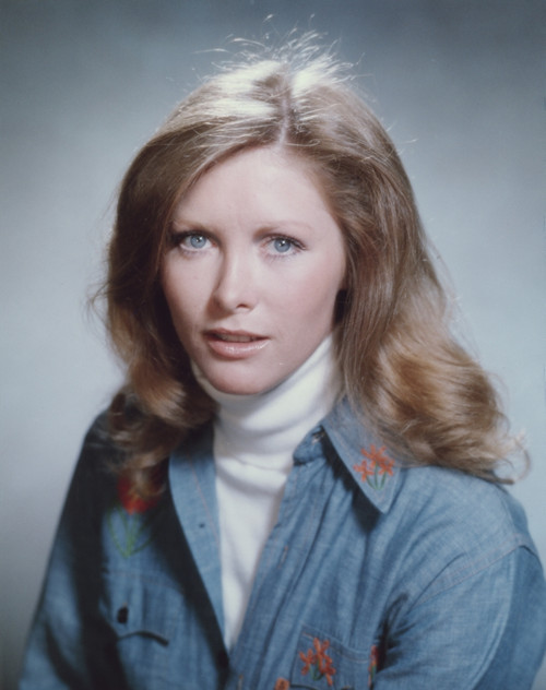 Susan Howard Posed in a Portrait wearing Turtle Neck Sweater with Coat Photo Print - Item # VARCEL700151