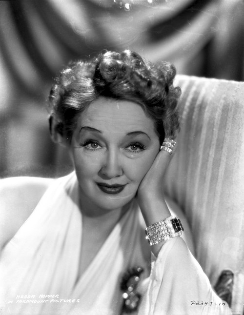 Hedda Hopper on Halter Dress Photo Print - Item # VARCEL700191
