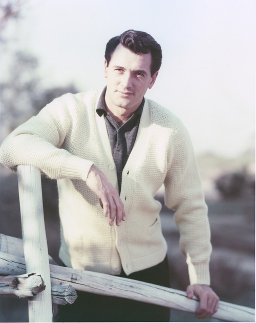 Portrait Rock Hudson in Sweater Photo Print - Item # VARCEL700193