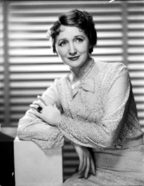 Hedda Hopper on a Printed Dress Photo Print - Item # VARCEL700185
