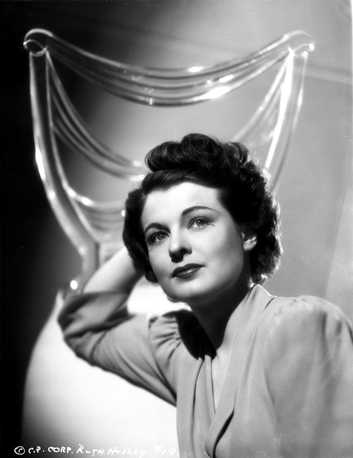 Ruth Hussey on a Long Sleeve Dress Portrait Photo Print - Item # VARCEL700338