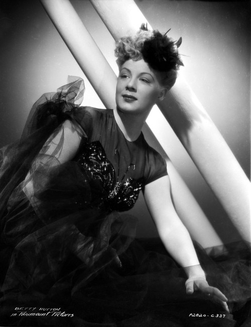 Betty Hutton on a Beaded Top and sitting Photo Print - Item # VARCEL700372