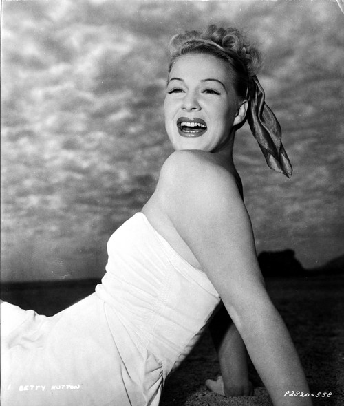 Betty Hutton Reclining and laughing Photo Print - Item # VARCEL700410