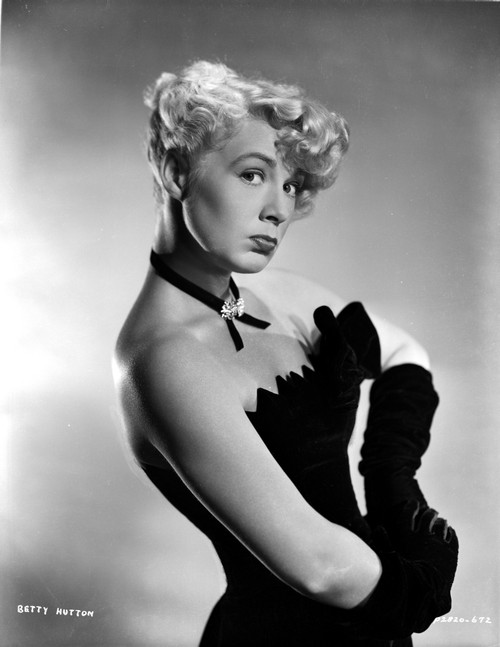 Betty Hutton Lin here Evening Gloves Photo Print - Item # VARCEL700419