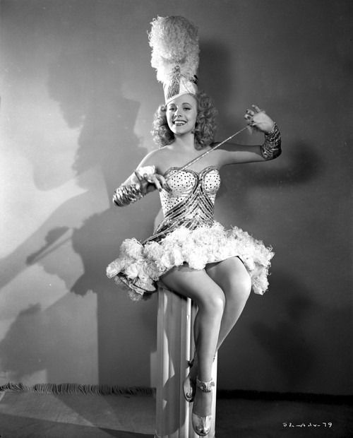 Ann Jeffreys Holding a Sword Photo Print - Item # VARCEL700528