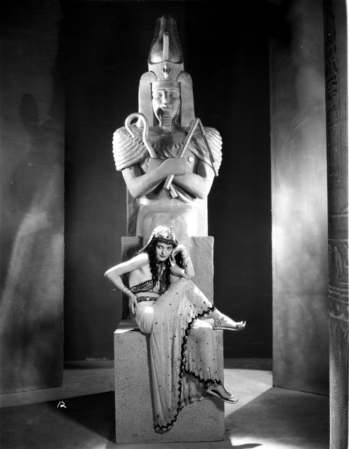 Zita Johann on an Embroidered Dress and sitting Photo Print - Item # VARCEL700545