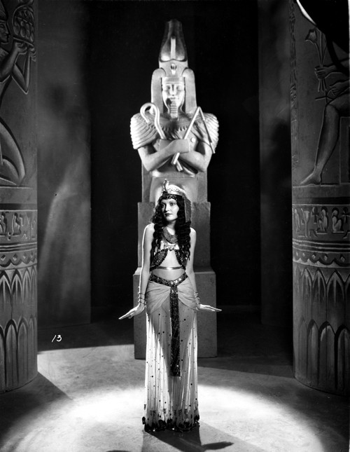 Zita Johann standing in Sexy Dress Portrait Photo Print - Item # VARCEL700557