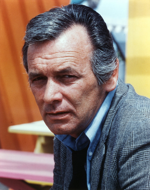 David Janssen in Close Up Portrait in Black Coat Photo Print - Item # VARCEL700541
