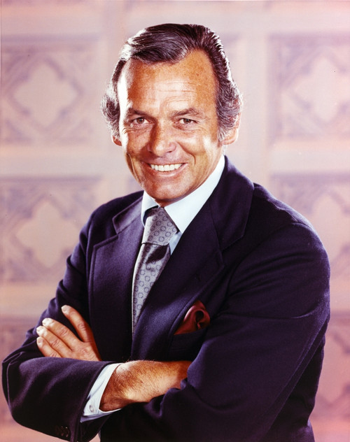 David Janssen smiling in Formal Suit Portrait Photo Print - Item # VARCEL700544