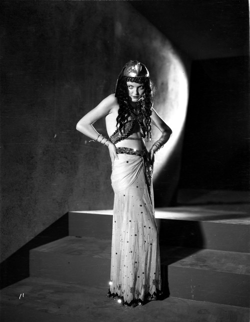 Zita Johann Posed in Sexy Dress with Hands on Waist Photo Print - Item # VARCEL700554