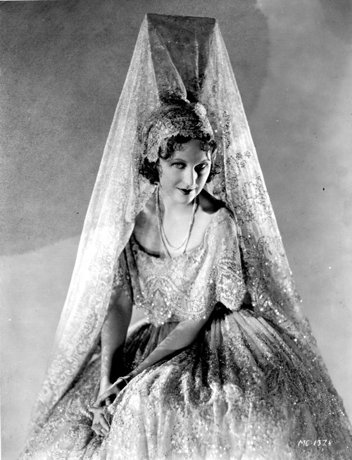 Dorothy Jordan on a Gown with Sequin Photo Print - Item # VARCEL700658