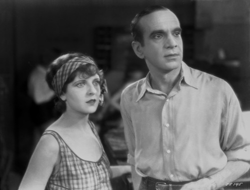 Al Jolson Looking Shocked with a Girl Photo Print - Item # VARCEL700710