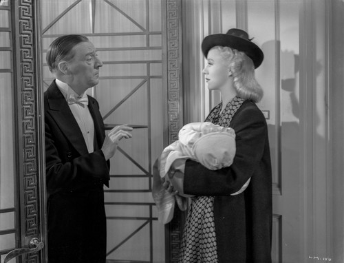 A scene from Bachelor Mother Photo Print - Item # VARCEL700722