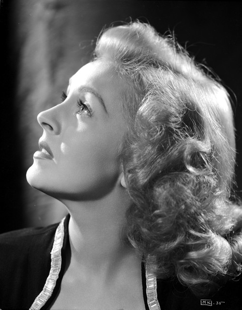 Nancy Kelly on Curl Hair and Chin Up Photo Print - Item # VARCEL700805