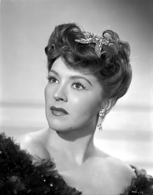 Nancy Kelly on Lace Top and posed Photo Print - Item # VARCEL700823