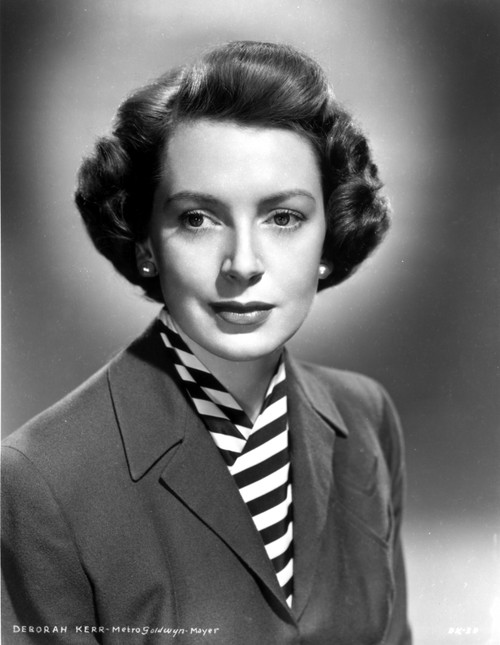 Deborah Kerr on a Blazer and Stripe Inside Photo Print - Item # VARCEL700930