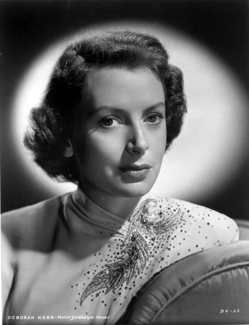 Deborah Kerr on a Beaded Top and posed Photo Print - Item # VARCEL700900
