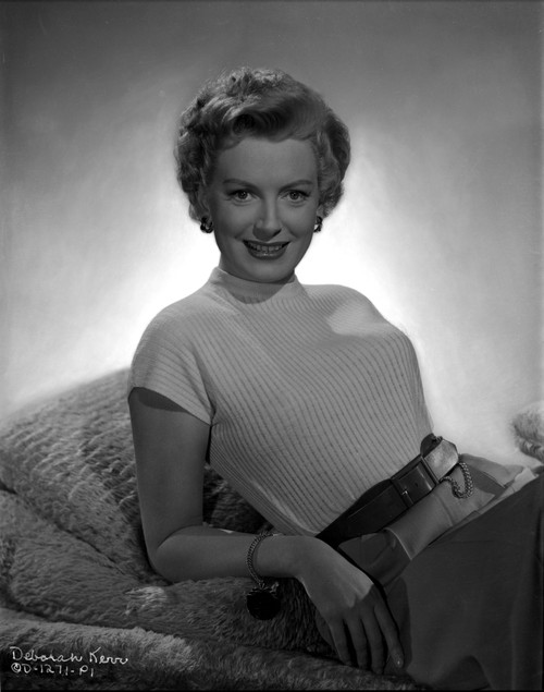 Deborah Kerr Reclining and Hands on Pocket Photo Print - Item # VARCEL700918