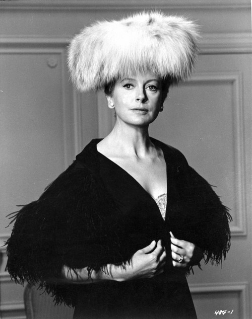 Deborah Kerr on a Furry Hat and posed Photo Print - Item # VARCEL700944