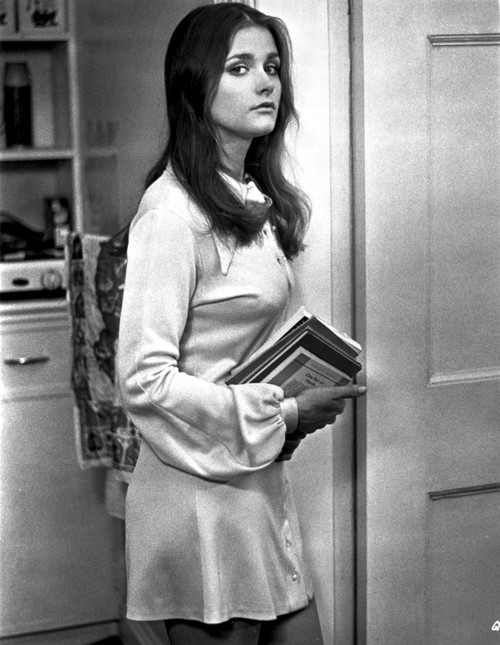A Portrait Of Margot Kidder Carrying Books Photo Print - Item # VARCEL700990