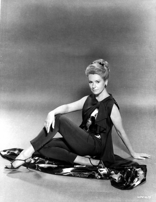Deborah Kerr sitting on a Floor and Reclining Photo Print - Item # VARCEL700966