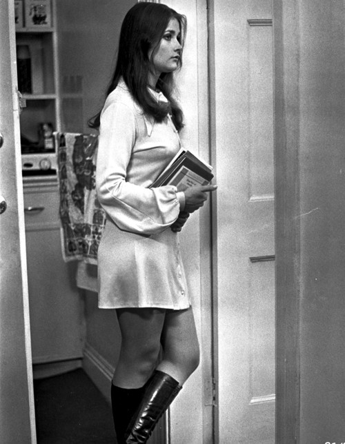 A Portrait Of Margot Kidder Carrying Books Photo Print - Item # VARCEL700996