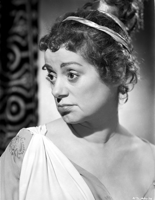 Elsa Lancaster Portrait in Black and White Photo Print - Item # VARCEL701035