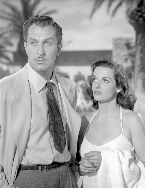 Classic Portrait of the Movie Las Vegas Story in Couple Portrait Photo Print - Item # VARCEL701191