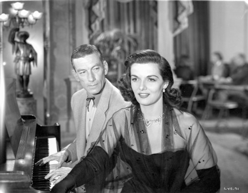 Black and White Portrait of the Movie Scene Las Vegas Story Photo Print - Item # VARCEL701209