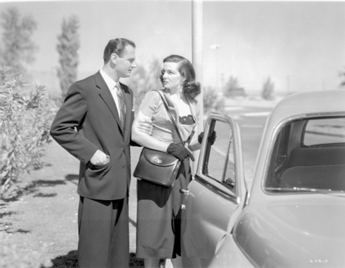 Las Vegas Story Classic Couple Portrait with A Car Photo Print - Item # VARCEL701211