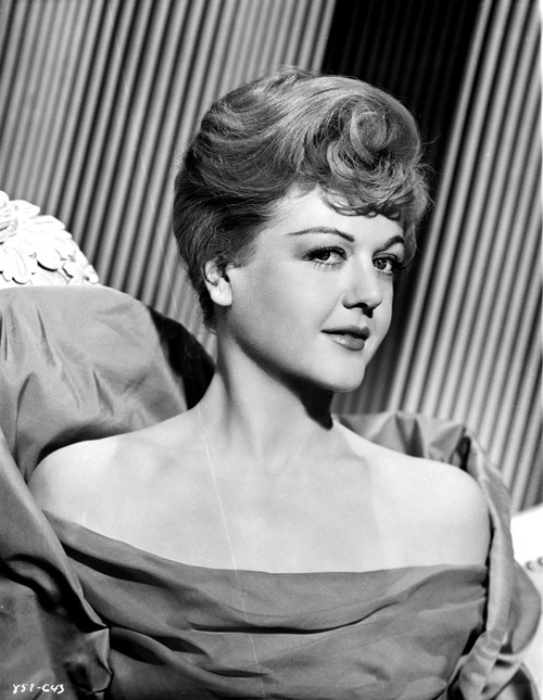 Angela Lansbury Looking Away at the Camera wearing a Dress Photo Print - Item # VARCEL701254