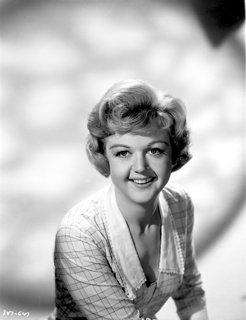 Angela Lansbury Checkered and smiling Photo Print - Item # VARCEL701258