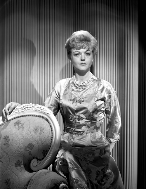 Angela Lansbury on a Silk Dress and posed Photo Print - Item # VARCEL701266