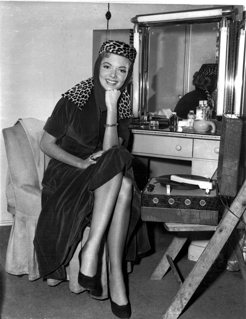 Barbara Lawrence sitting and posed Photo Print - Item # VARCEL701294