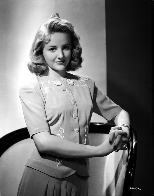 Dona Lee standing and Leaning Portrait Photo Print - Item # VARCEL701313