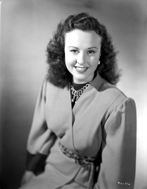 Margaret Lindsey smiling and sitting Photo Print